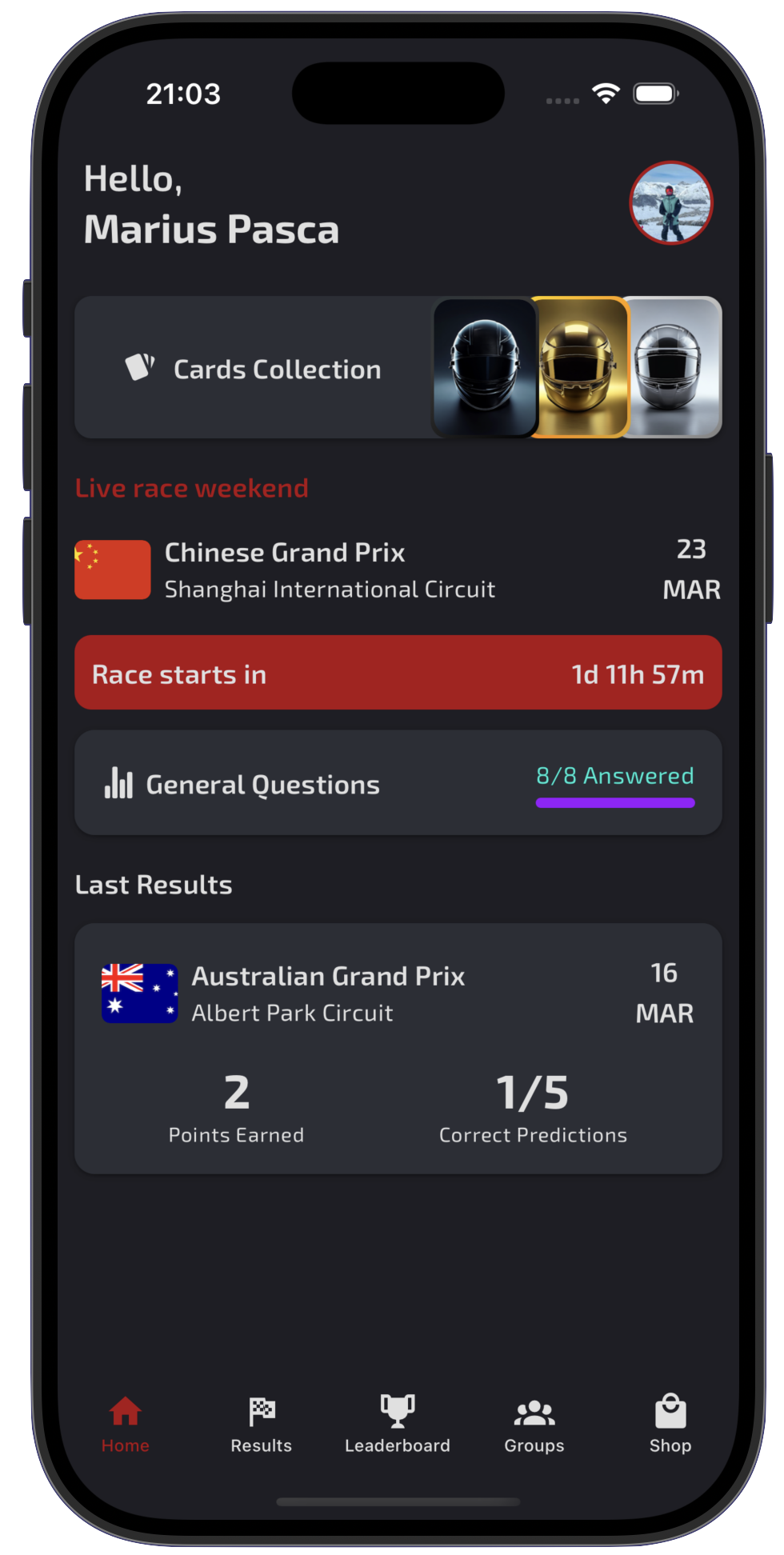 app mockup